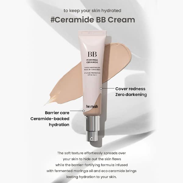 BB Крем Moringa Ceramide SPF 30 PA++ 30 мл 21C Світлий Нюд, фото №4