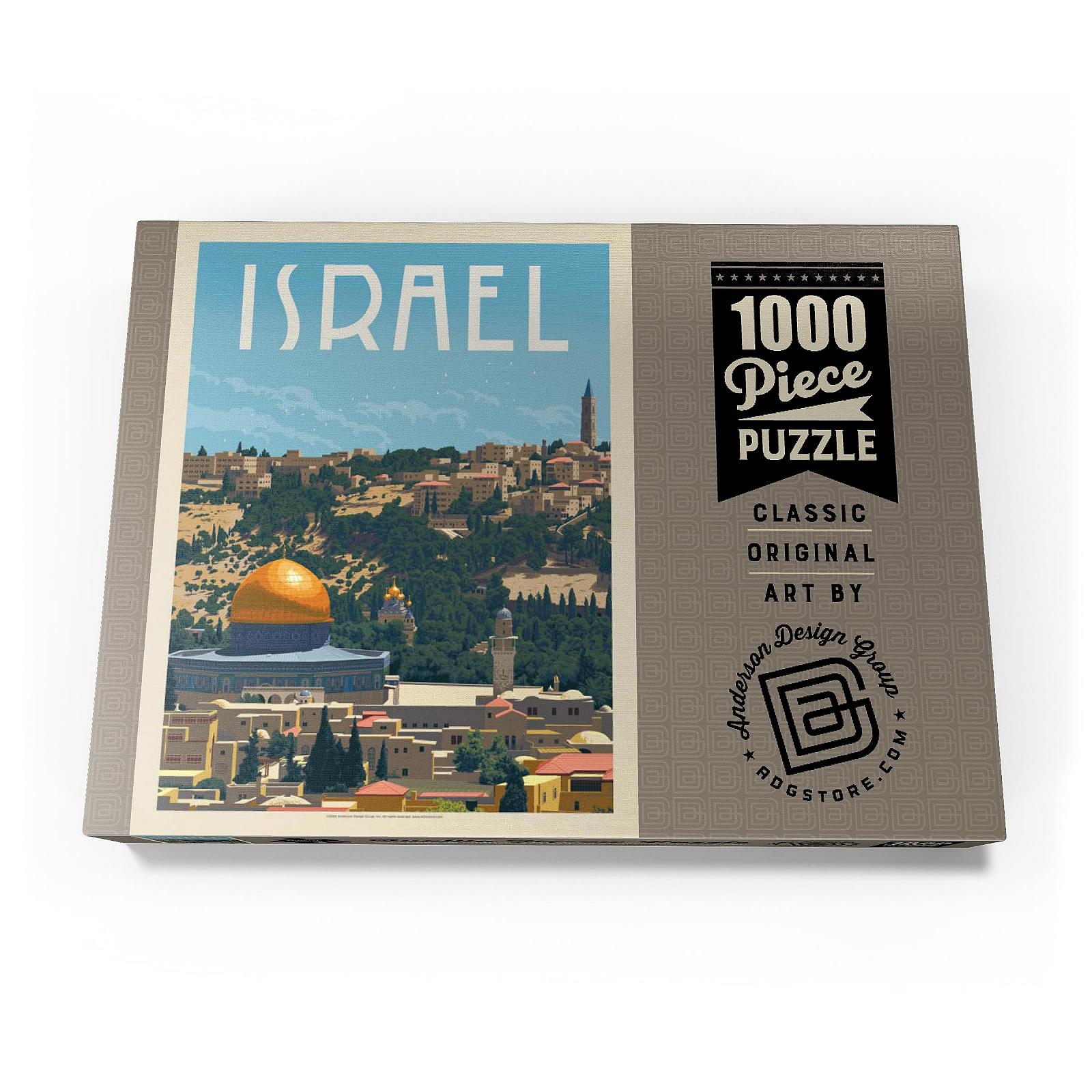 Пазл MyPuzzle Special Collection by Anderson Design Group Israel: Jerusalem, The Old City, Vintage Poster 1000 элементов, фото №4