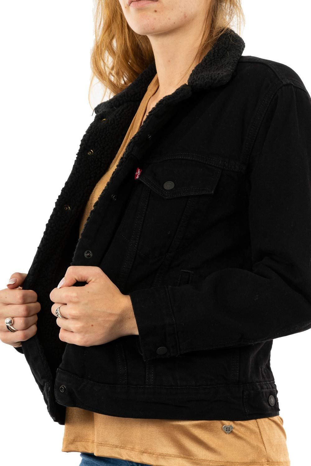 Куртка Levi's Ex-Boyfriend Sherpa Trucker Женская, фото №3