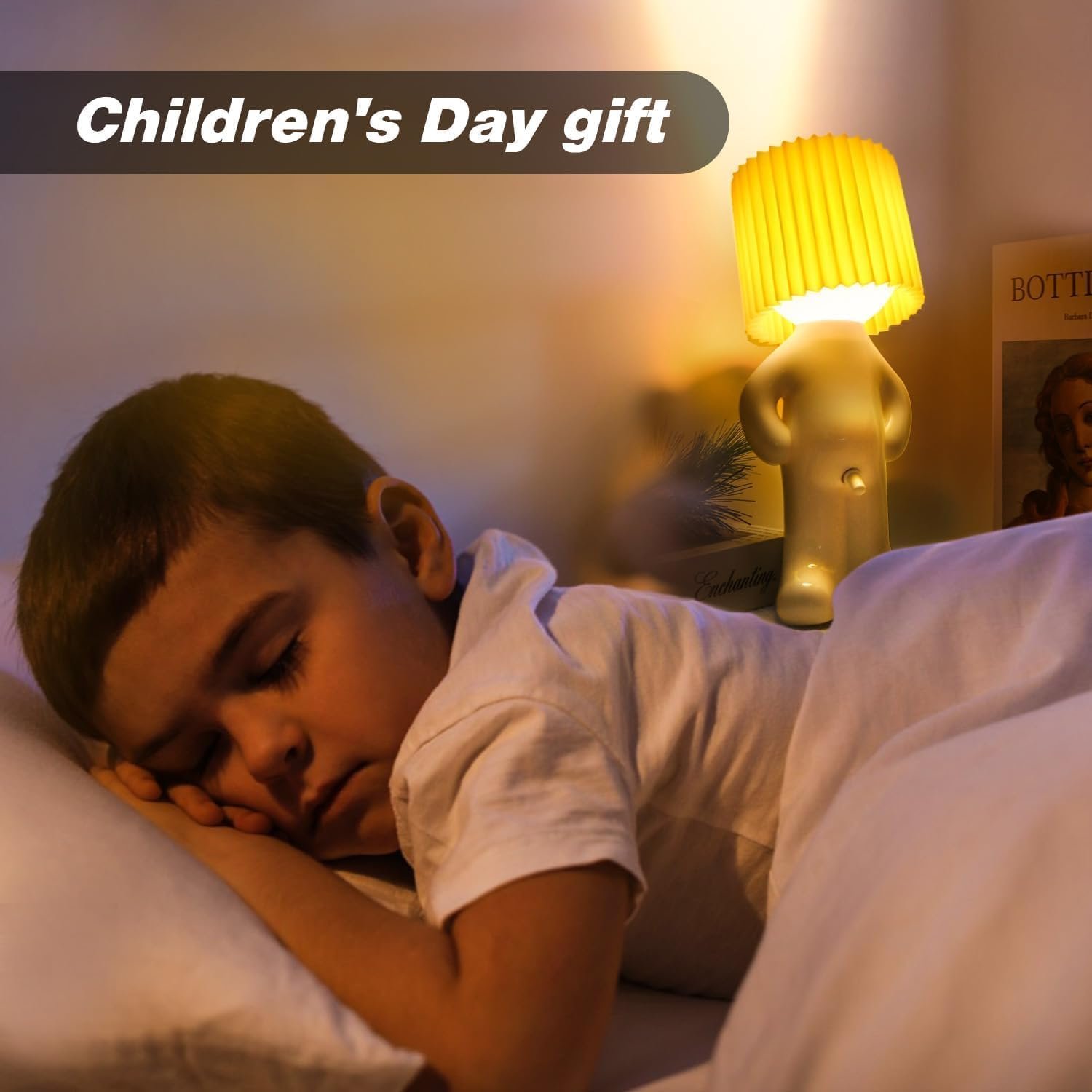 LED Настільна лампа Little Shy Man Creative, фото №7