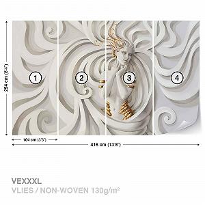 Фотообои Medusa AF3043VEXXXL флизелиновые 416 см x 254 см synthetic.ua - Фото 1