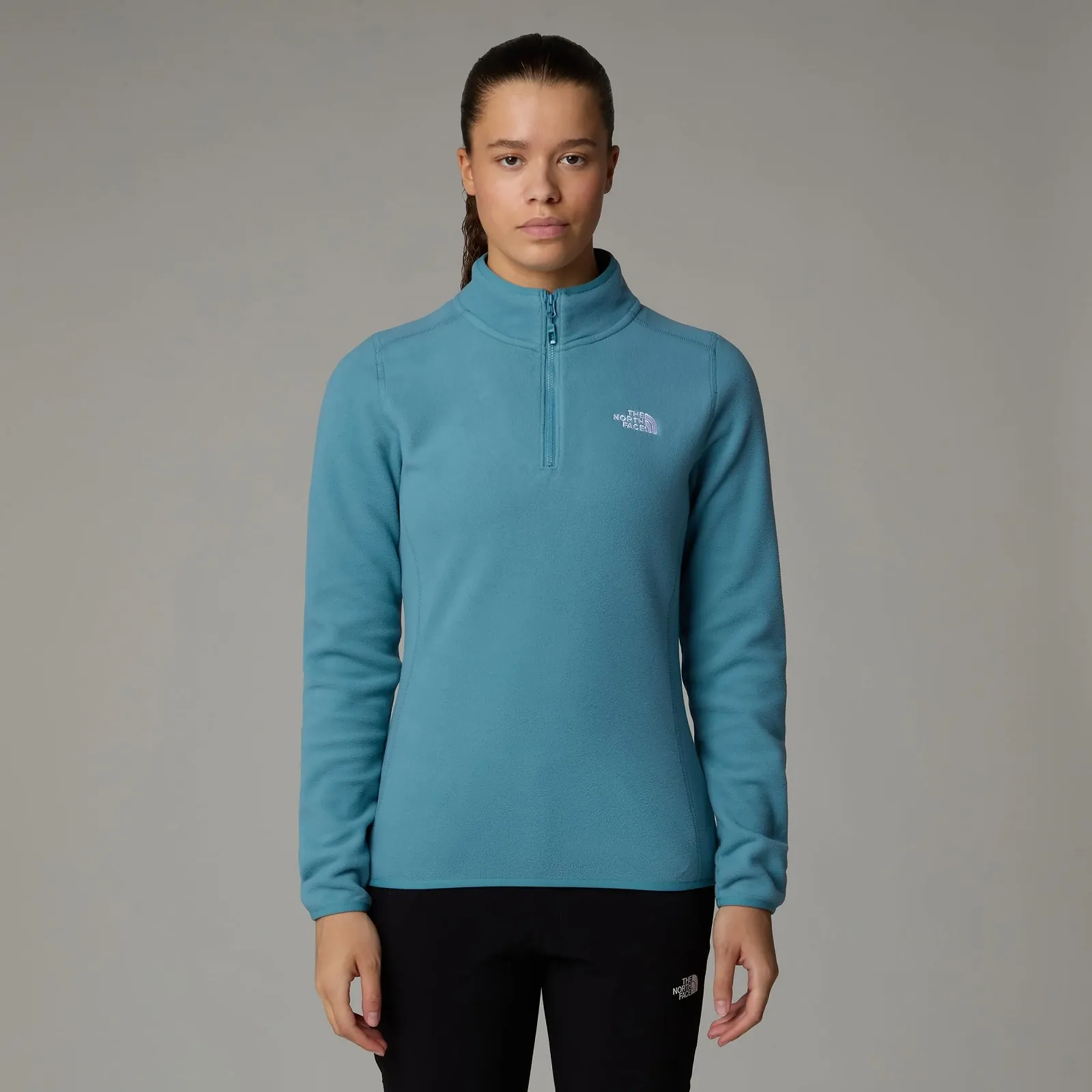 Кофта The North Face 100 Glacier 1/4 Zip Жіноча, фото №6 Кофта The North Face 100 Glacier 1/4 Zip Жіноча, фото №6