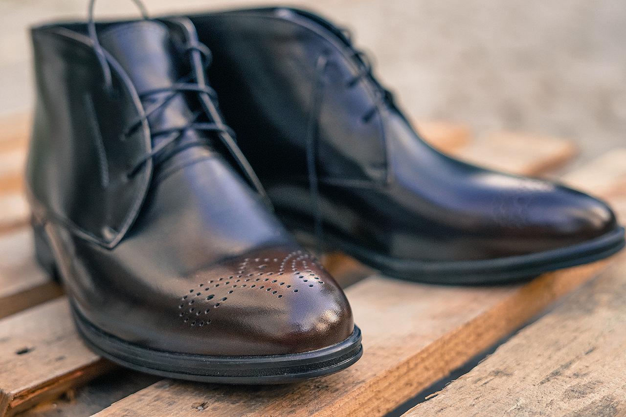 Ботинки Ікос черно-коричневые броги 43 и 44 размер, фото №1 Ботинки Ікос черно-коричневые броги 43 и 44 размер, фото №1