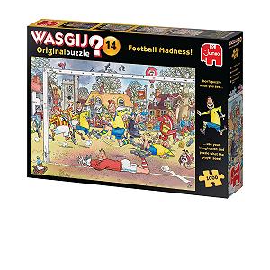 Купити Пазл Jumbo Spiele Wasgij Original 14 Football Madness! 1119801817 1000 елементів - Фото 1 Пазл Jumbo Spiele Wasgij Original 14 Football Madness! 1119801817 1000 елементів - Фото 1