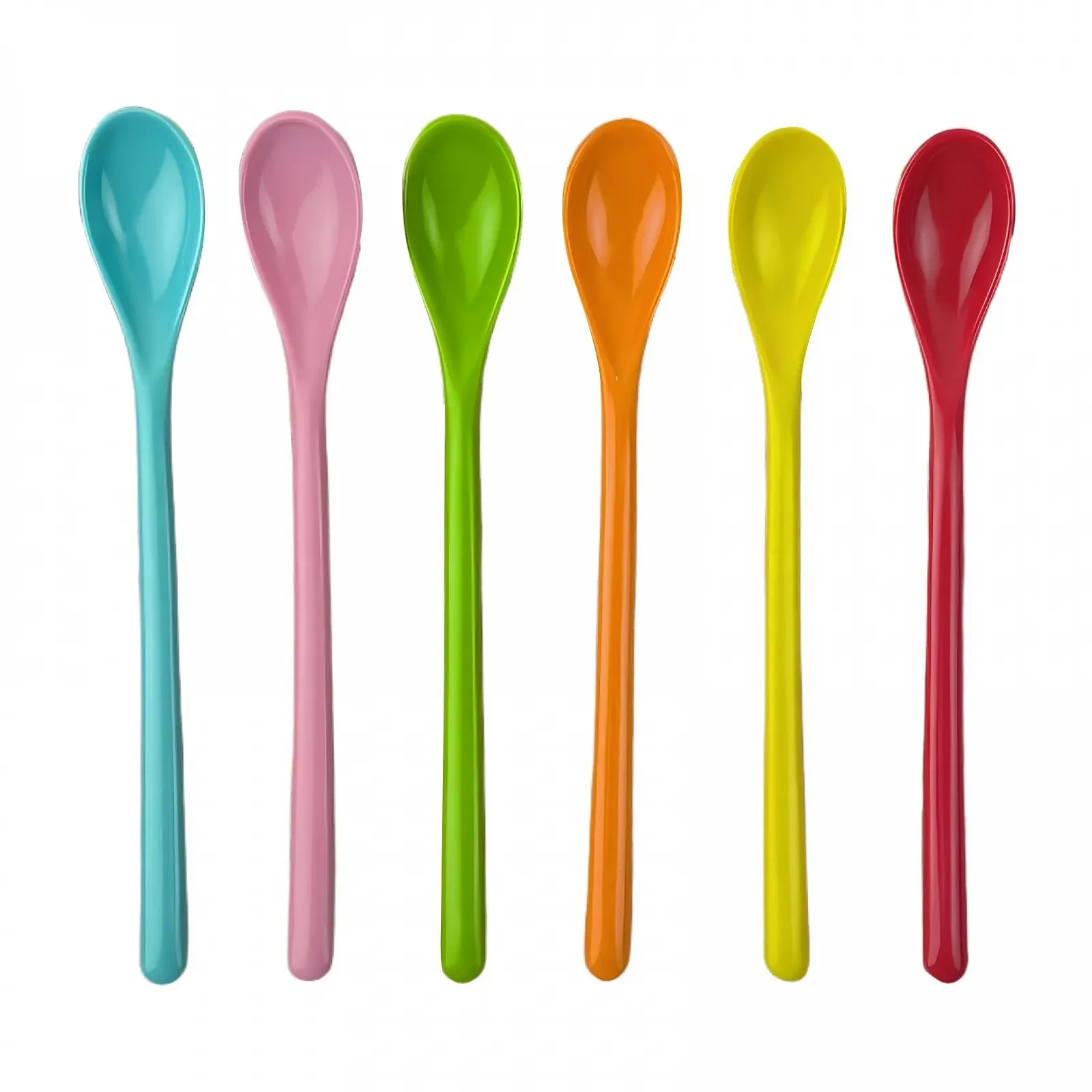 Набір пластикових ложок 6 шт, фото №1