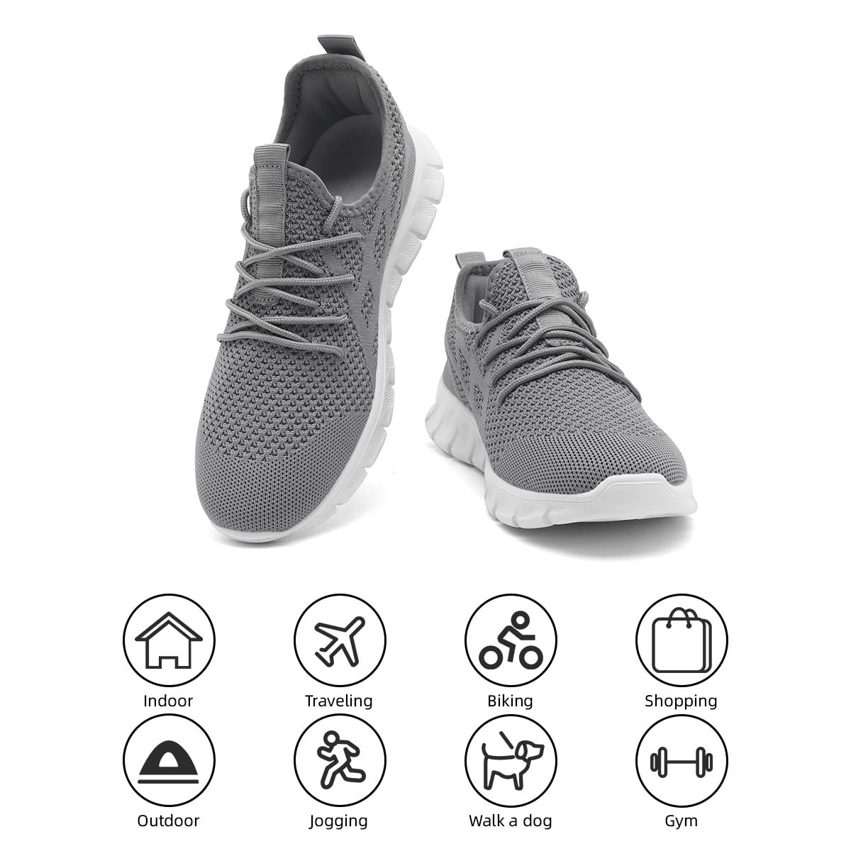 Кросівки VGPSFN Спортивні Чоловічі Легкі Чорний, фото №5 Кросівки VGPSFN Спортивні Чоловічі Легкі Чорний, фото №5