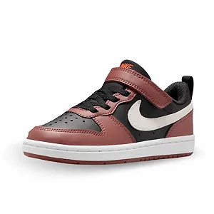 Кросівки NIKE Court Borough Low Recraft (PS) DV5457-015 Чорний - Фото 1