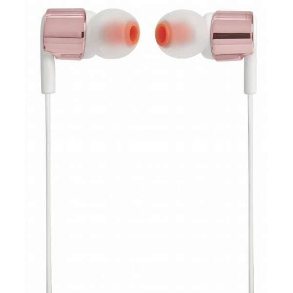 Наушники JBL T210 Rose Gold (JBLT210RGD), фото №1