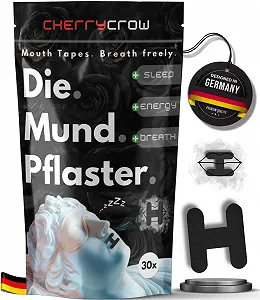 Пластирі для рота CherryCrow (30 шт. в упаковці) Чорні - Фото 1