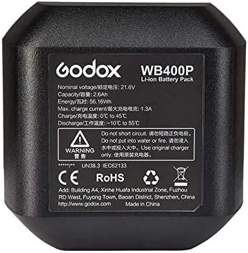 Аккумулятор Godox для вспышки Godox AD400Pro Черный, фото №1