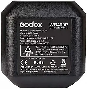 Аккумулятор Godox для вспышки Godox AD400Pro Черный - Фото 1