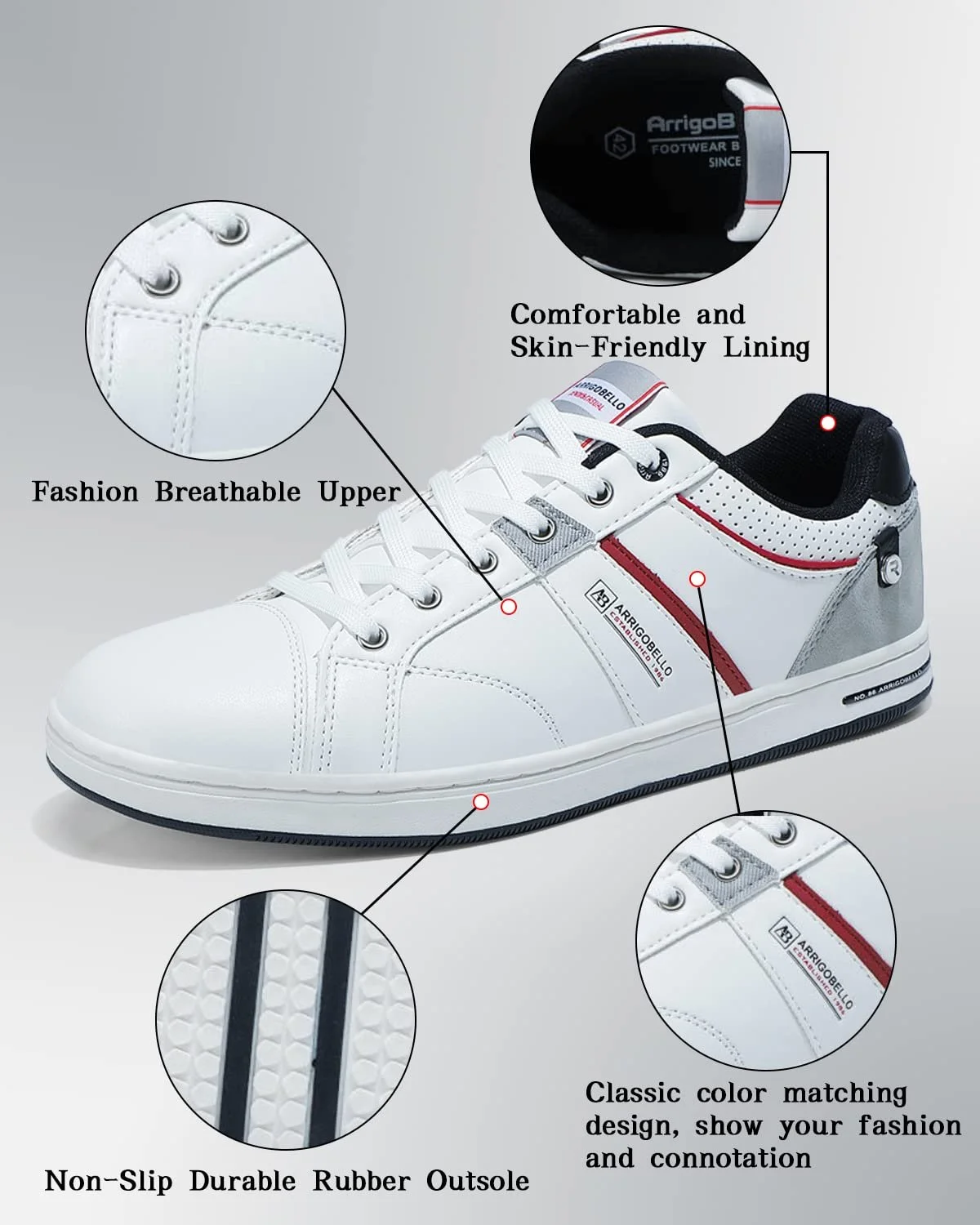 Кроссовки Arrigo Bello Повседневные Мужские, фото №4 Кроссовки Arrigo Bello Повседневные Мужские, фото №4