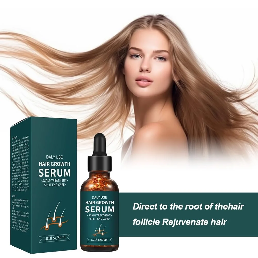 Сироватка для росту волосся, Засіб для росту волосся для жінок і чоловіків, фото №6