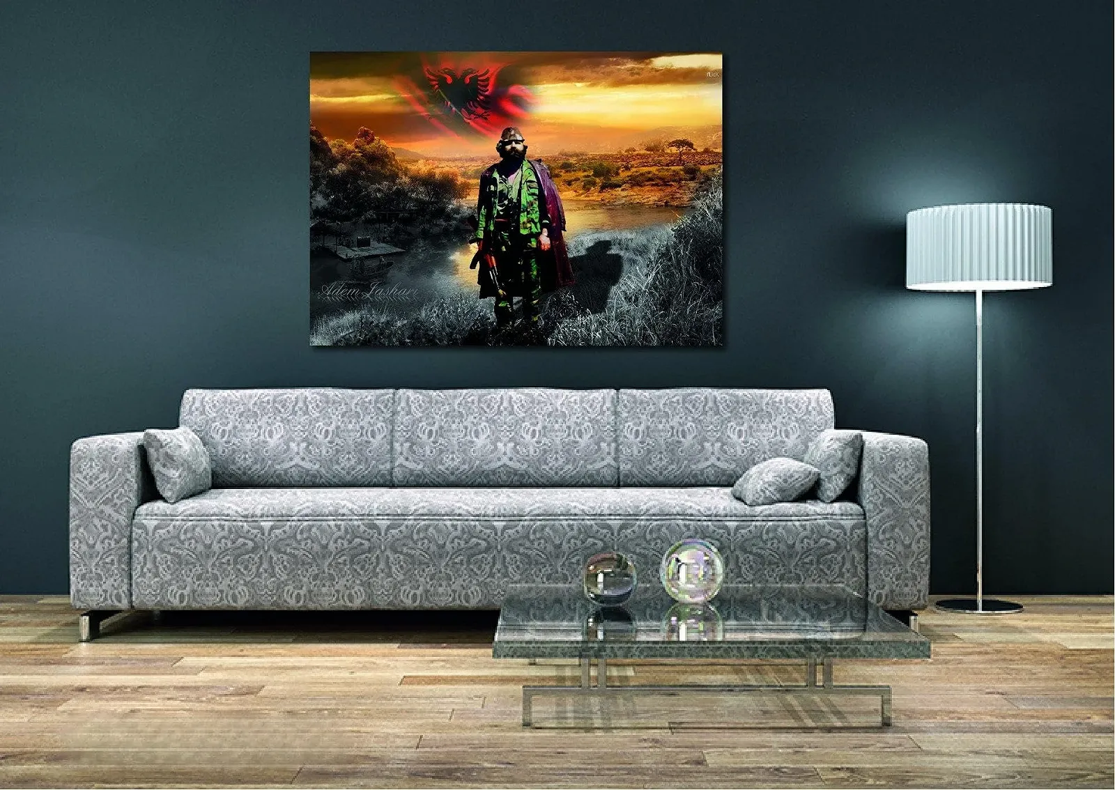 Наклейка на стіну aina Adem Jashari Albania, фото №1 Наклейка на стіну aina Adem Jashari Albania, фото №1