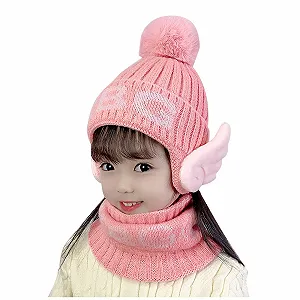 Шапка Вязаная зимняя детская - Фото 1