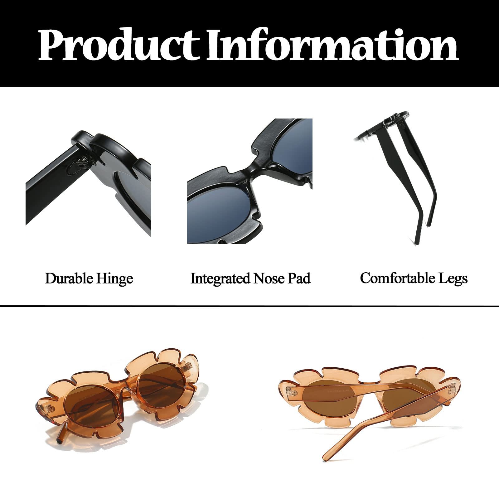 Сонцезахисні Окуляри Вінтажні LJCZKA Котяче Око, фото №5