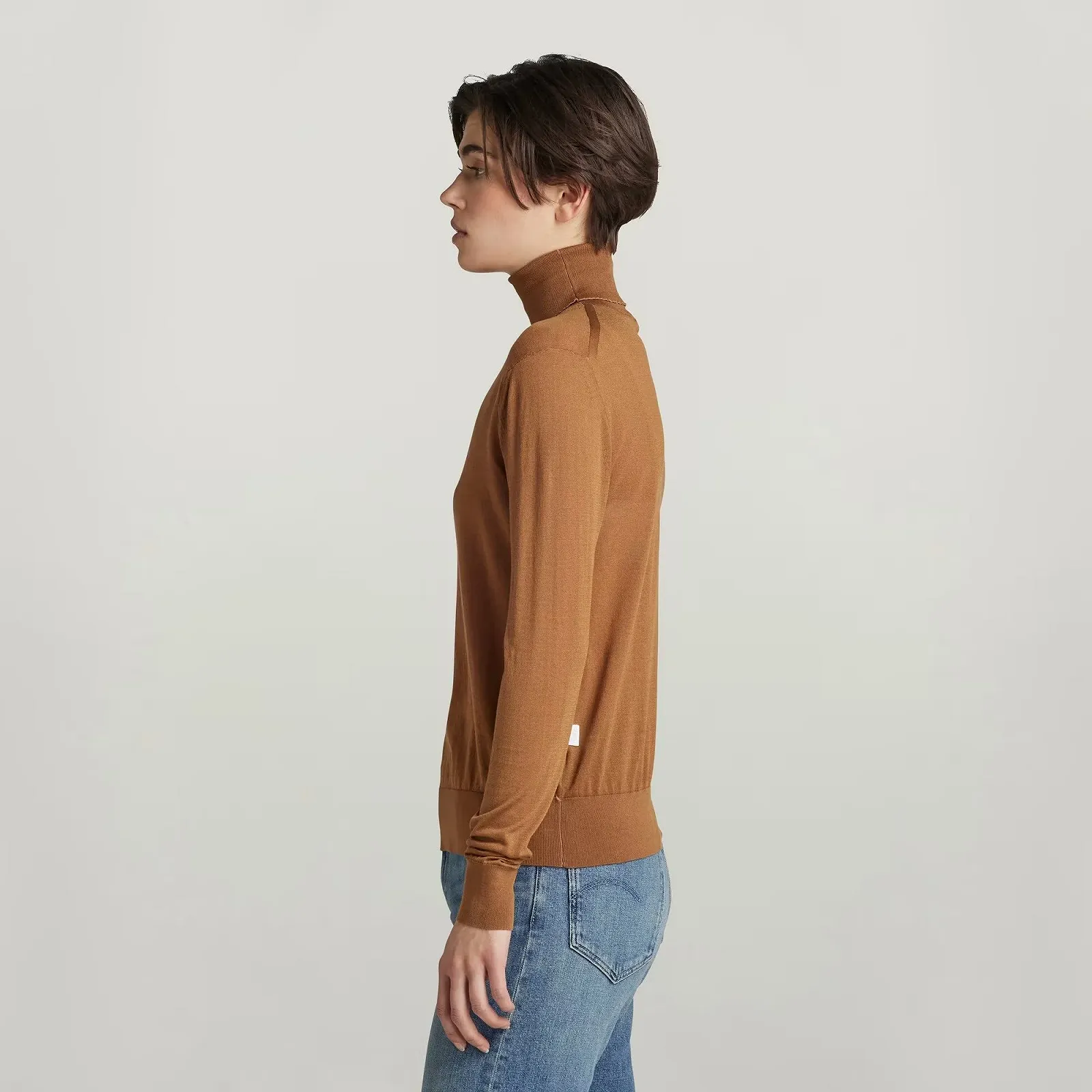 Жіночий светр G-Star RAW Core Roll Neck Knit - S, фото №2 Жіночий светр G-Star RAW Core Roll Neck Knit - S, фото №2