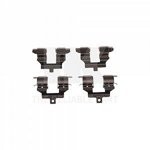 Комплект аксесуарів, гальмівні колодки NK 79221737 Задня вісь - Фото 1