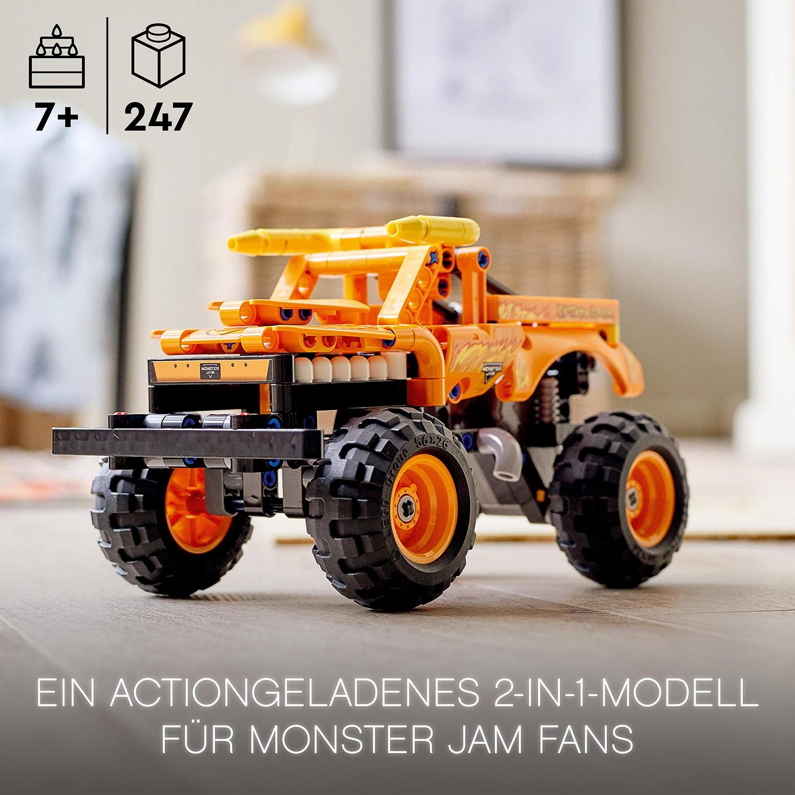 Конструктор LEGO Technic 42135 Monster Jam EL Toro Loco Монстр Трак с мотором от 7 лет, фото №2 Конструктор LEGO Technic 42135 Monster Jam EL Toro Loco Монстр Трак с мотором от 7 лет, фото №2