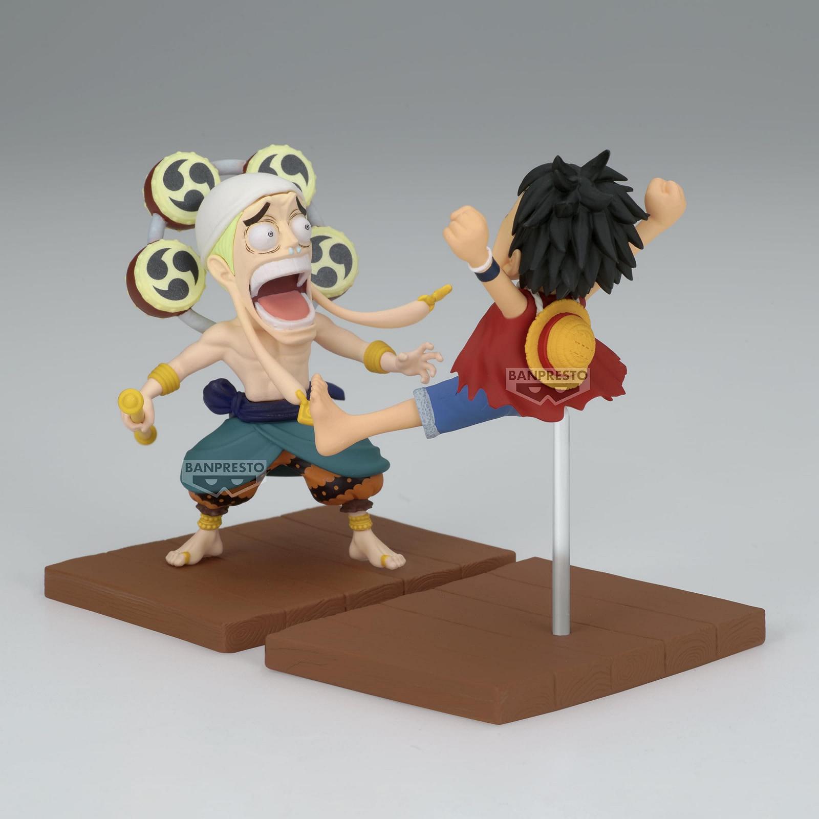 Фігурка Banpresto Monkey D. Luffy & Enel One Piece World Collectable Log Stories 8 см різнокольорова, фото №3
