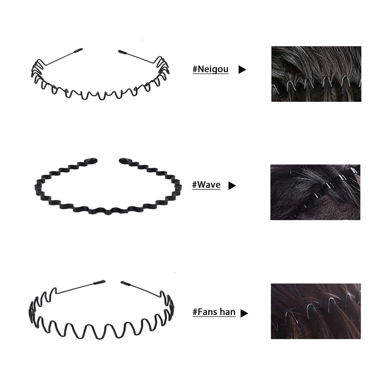 Обруч для волос Металл, фото №2