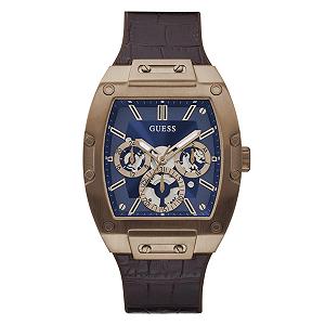 Аналоговий годинник Guess GW0202G2, Різнокольоровий, 43, смужки - Фото 1