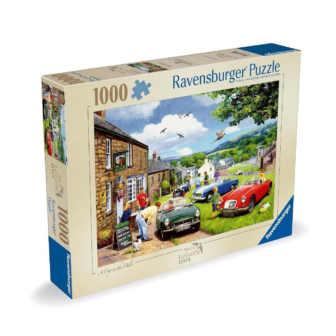 Пазл Ravensburger Leisure Days №11 A Day In The Dales 1000 елементів 12+, фото №1
