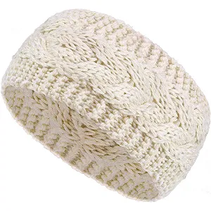 Купить Вязаная зимняя повязка на голову Wool Cable - Фото 1 Вязаная зимняя повязка на голову Wool Cable - Фото 1