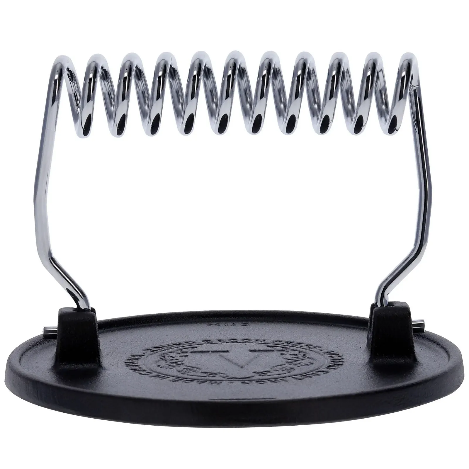 Пресс для бургеров Victoria Burger Smasher чугунный 16.5 см PTFE-Free, фото №11
