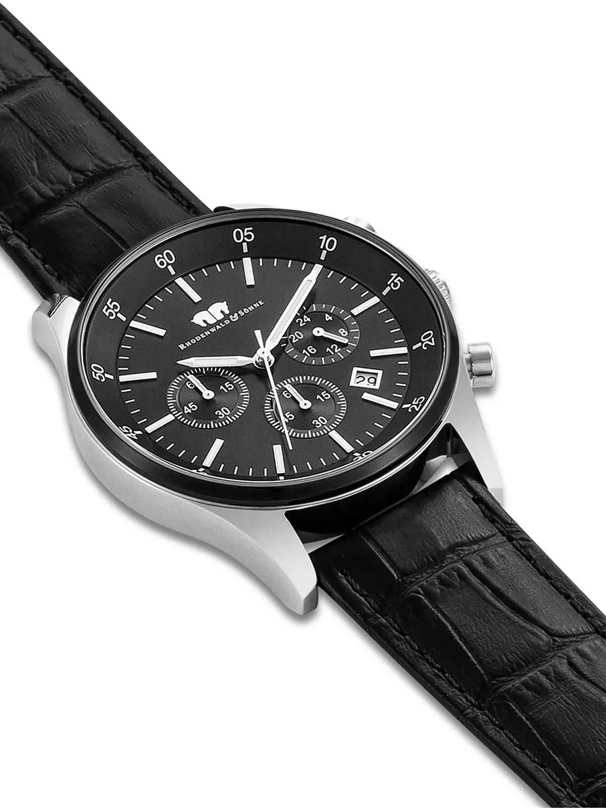 Часы Rhodenwald & Söhne Хронограф Ремешок кожаный 10010071, фото №5