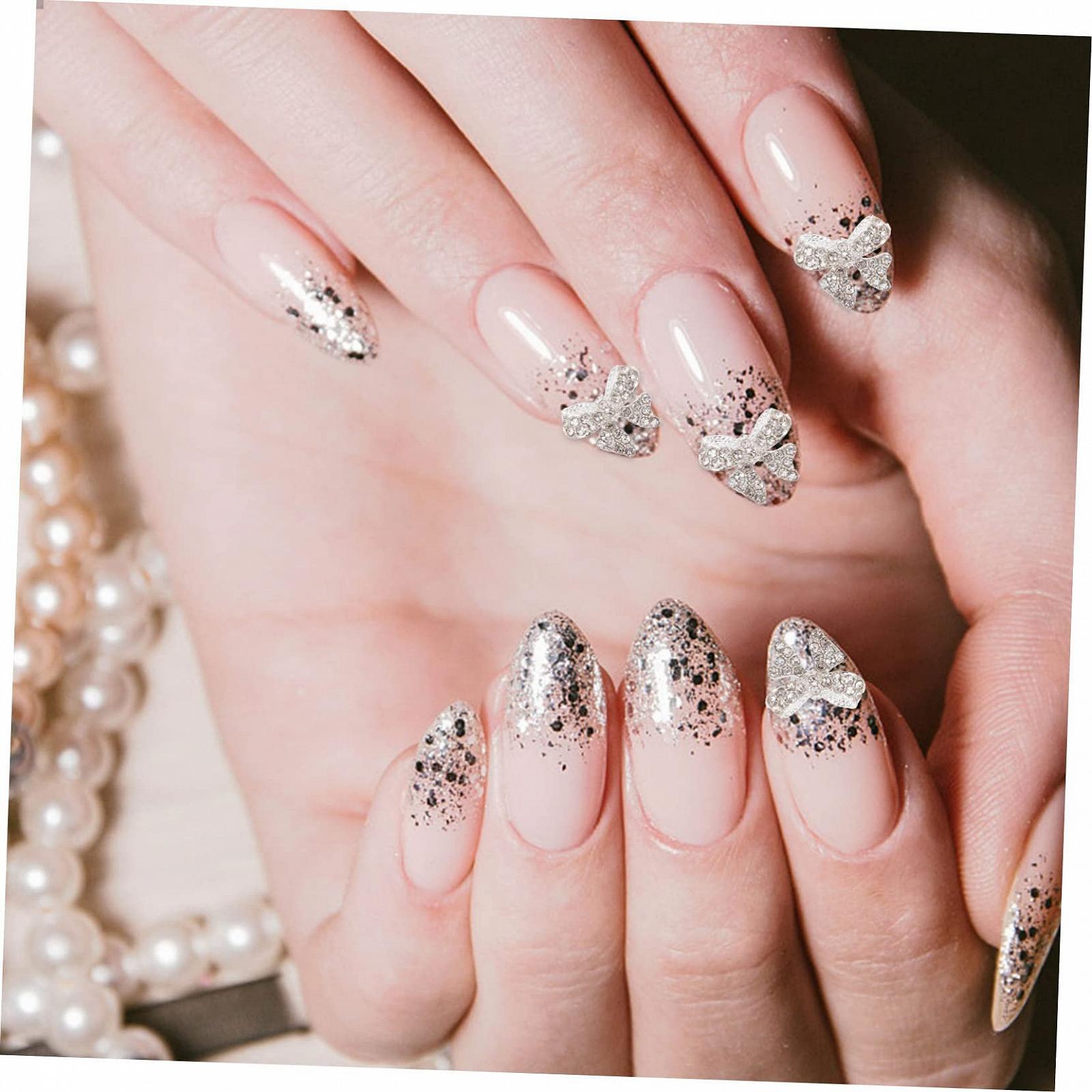 Бантики для нігтів Healeved в упаковці, підвіски, фото №3