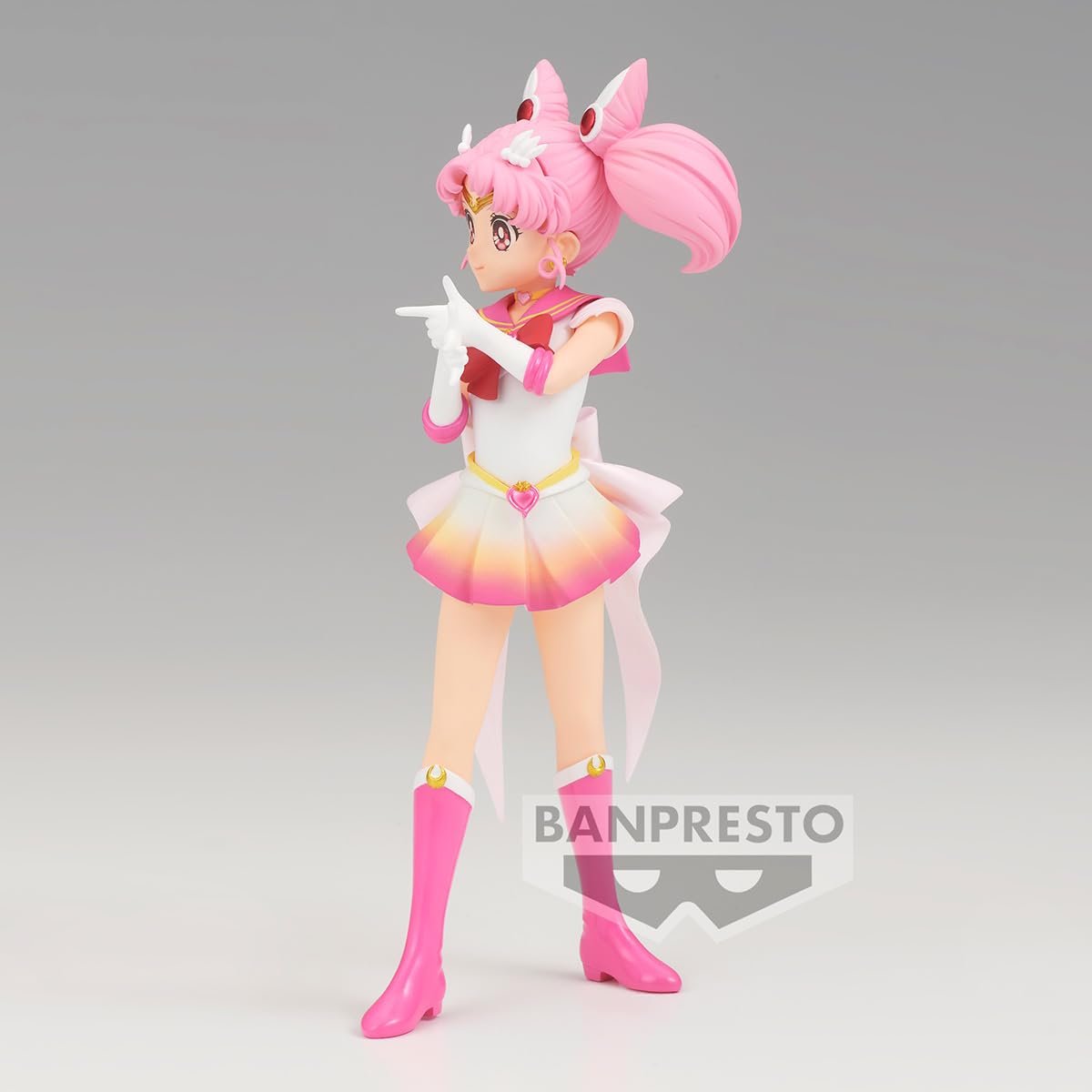 Екшн-фігурка Banpresto Super Sailor Chibi Moon Pretty Guardian Sailor Moon Eternal The Movie Glitter & Glamours (Ver.B), 17 см, різнокольорова, фото №5