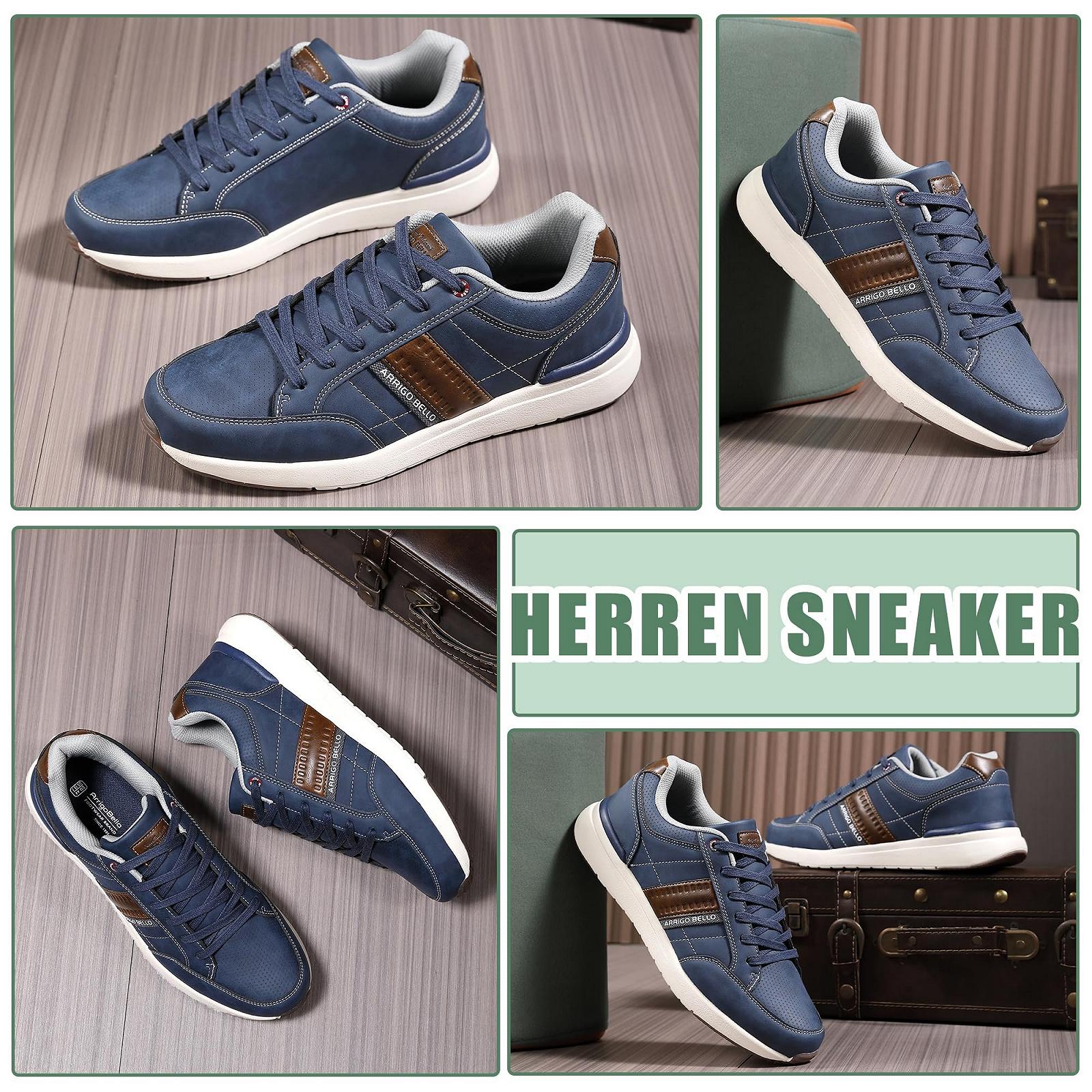 Кросівки ARRIGO BELLO Casual Шкіряні Легкі Нековзні, фото №7