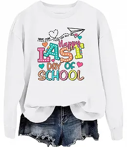Толстовка Happy Last Day Of School Swear Shirt - Фото 1