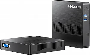 Купити Міні ПК Teclast N10 / Intel Celeron N4000 / RAM 6GB / SSD 128GB / Intel UHD Graphics 600 / HDMI / VGA / LAN / Wi-Fi / Bluetooth / Windows 11 / Сірий - Фото 1 Міні ПК Teclast N10 / Intel Celeron N4000 / RAM 6GB / SSD 128GB / Intel UHD Graphics 600 / HDMI / VGA / LAN / Wi-Fi / Bluetooth / Windows 11 / Сірий - Фото 1