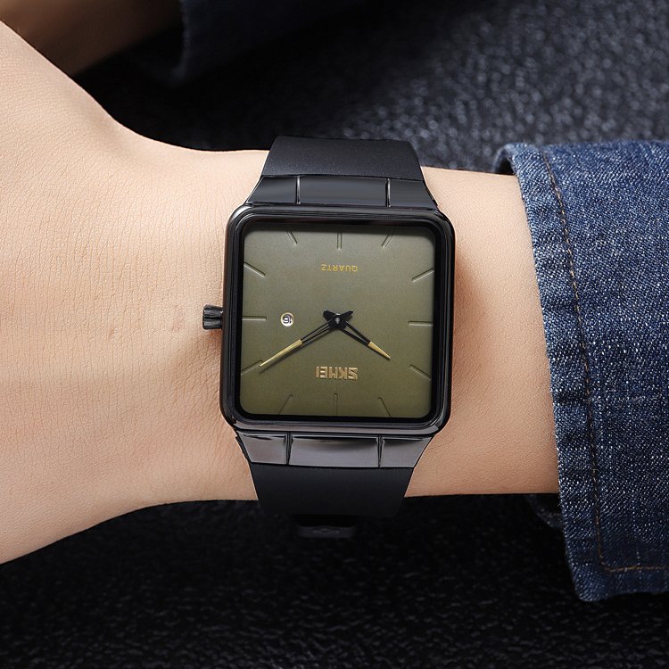 Годинник Skmei 1961 Black-Green, фото №3