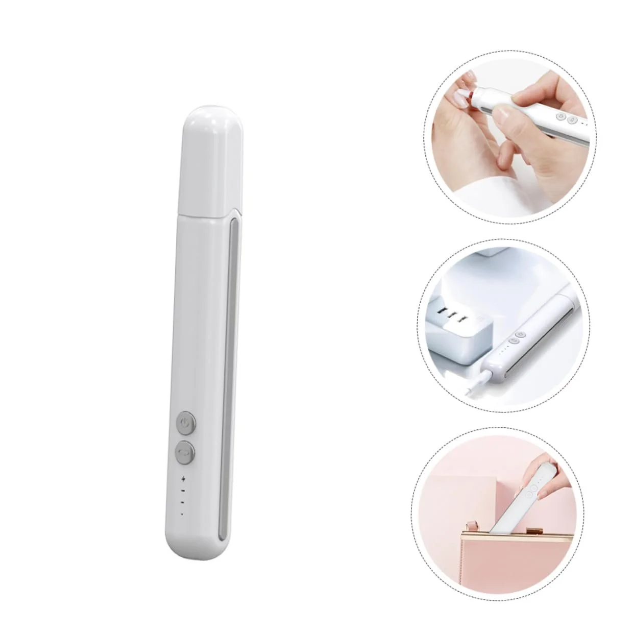 Електричний Набор для Маникюра WRITWAA 1 шт. USB Для путешествий Дома, фото №8 Електричний Набор для Маникюра WRITWAA 1 шт. USB Для путешествий Дома, фото №8