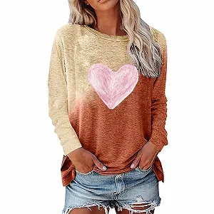 Женская Толстовка 2025 Мягкая и Стильная Градиентная Модная Осенняя Зимняя Удобная - Фото 1