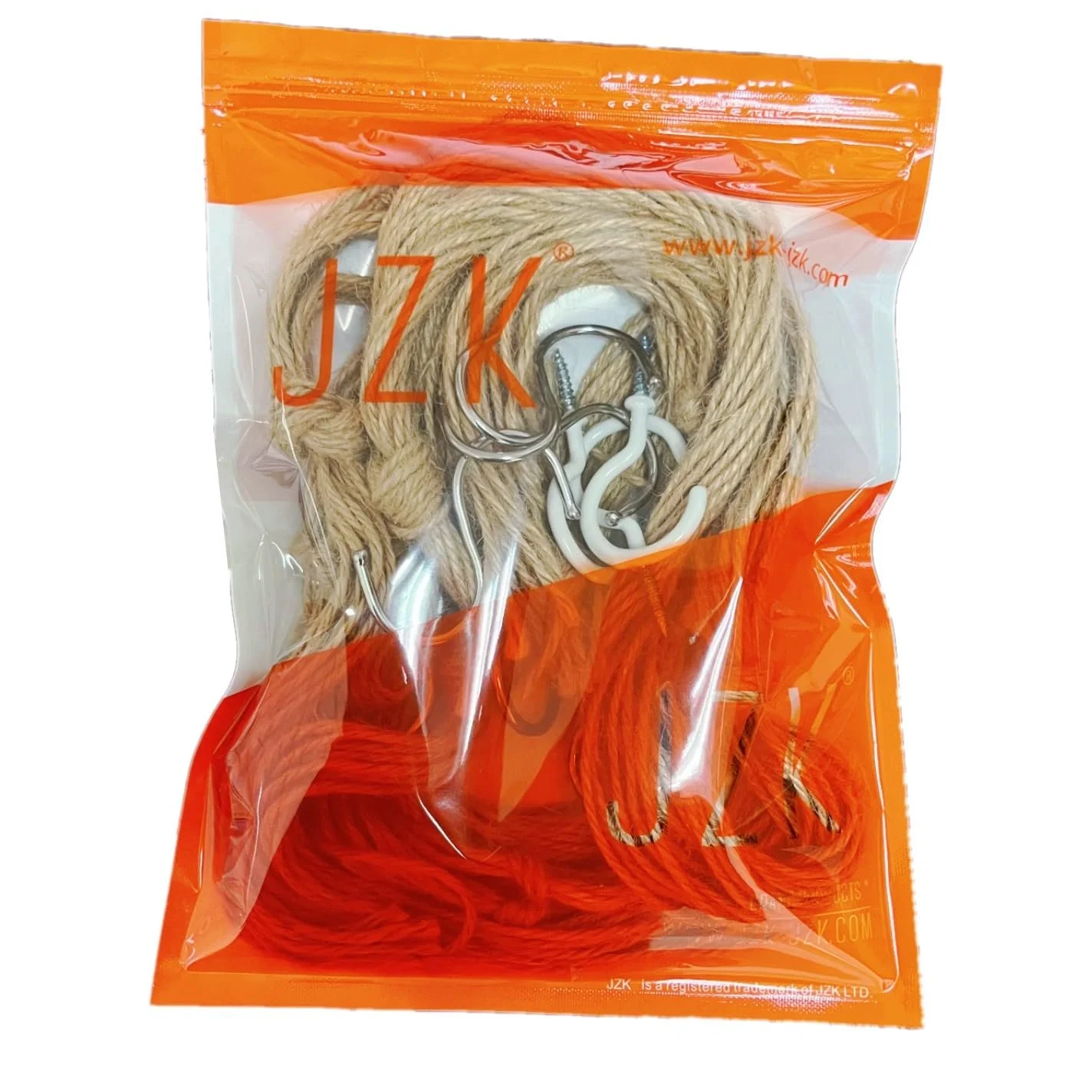 Подвес для растений макраме JZK, 3 шт., 90 см, 100 см, 120 см, с крючками, джутовый, фото №8