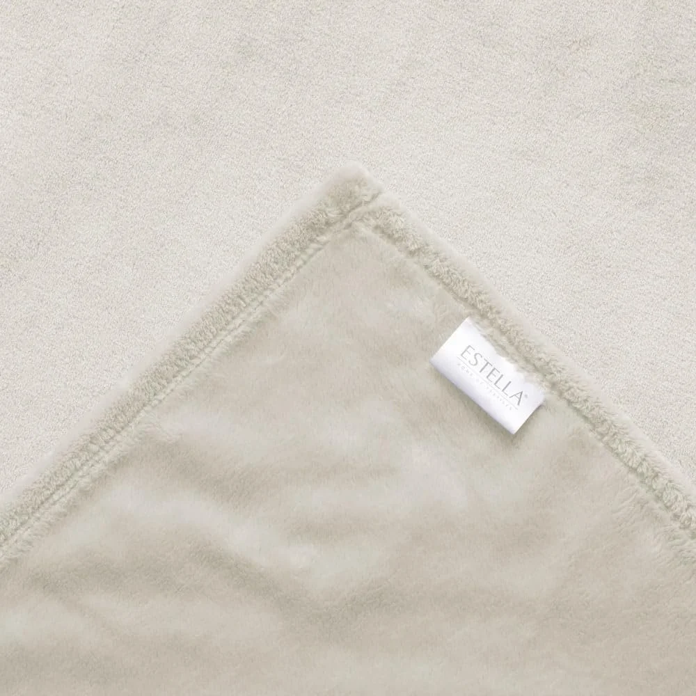 Покривало ESTELLA Cuddly Blanket Polar Fleece, мікрофібра, 150 x 200 см, біла, фото №2
