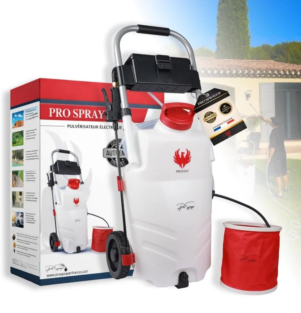Електричний обприскувач під тиском Phoenix PRO Sprayer+ 18 В 35 л, фото №1
