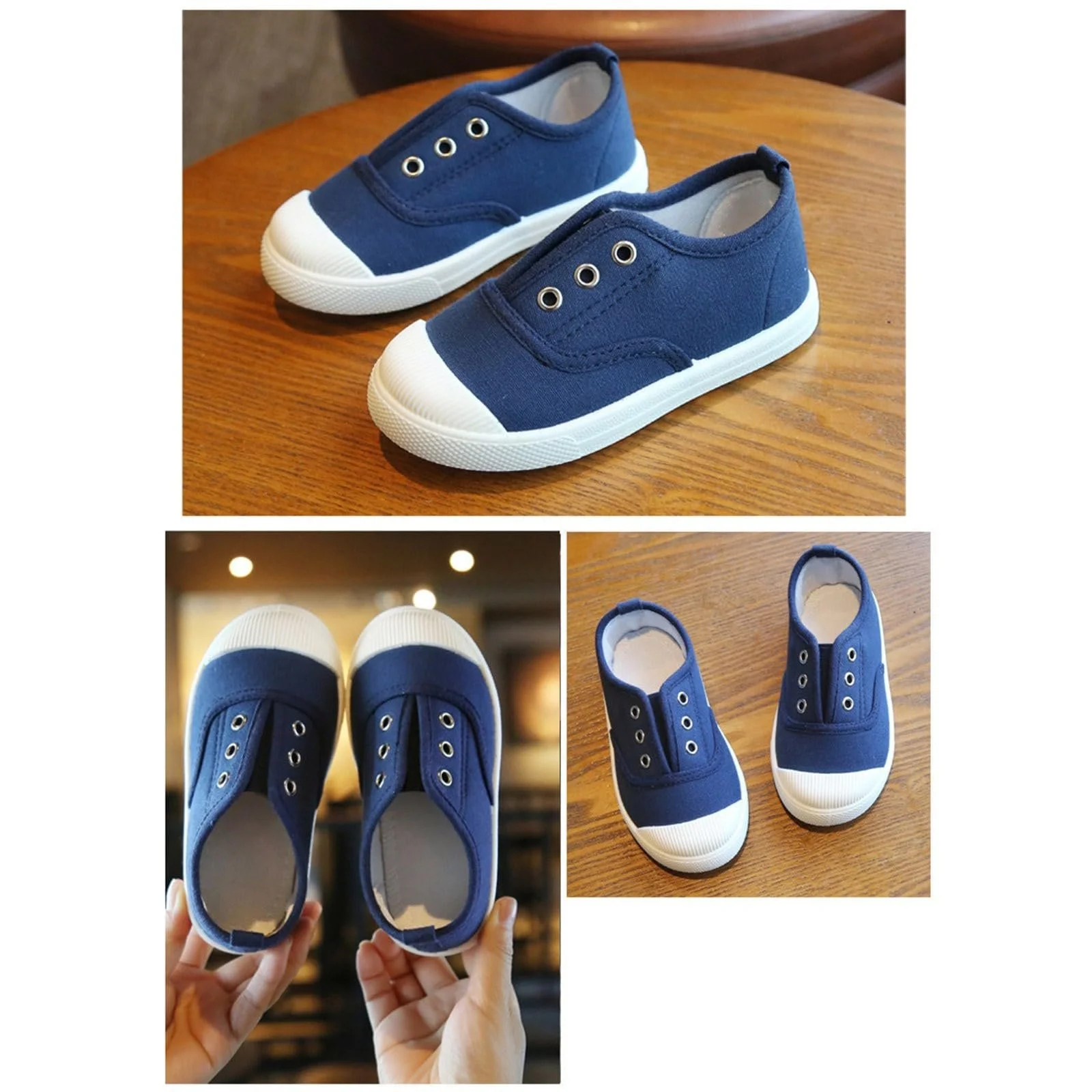 Дитячі полотняні кеди, фото №2