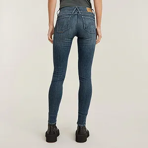 Жіночі джинси G‑STAR Lynn Mid Skinny Trender Ultimate Faded Blue - 29 synthetic.ua - Фото 1