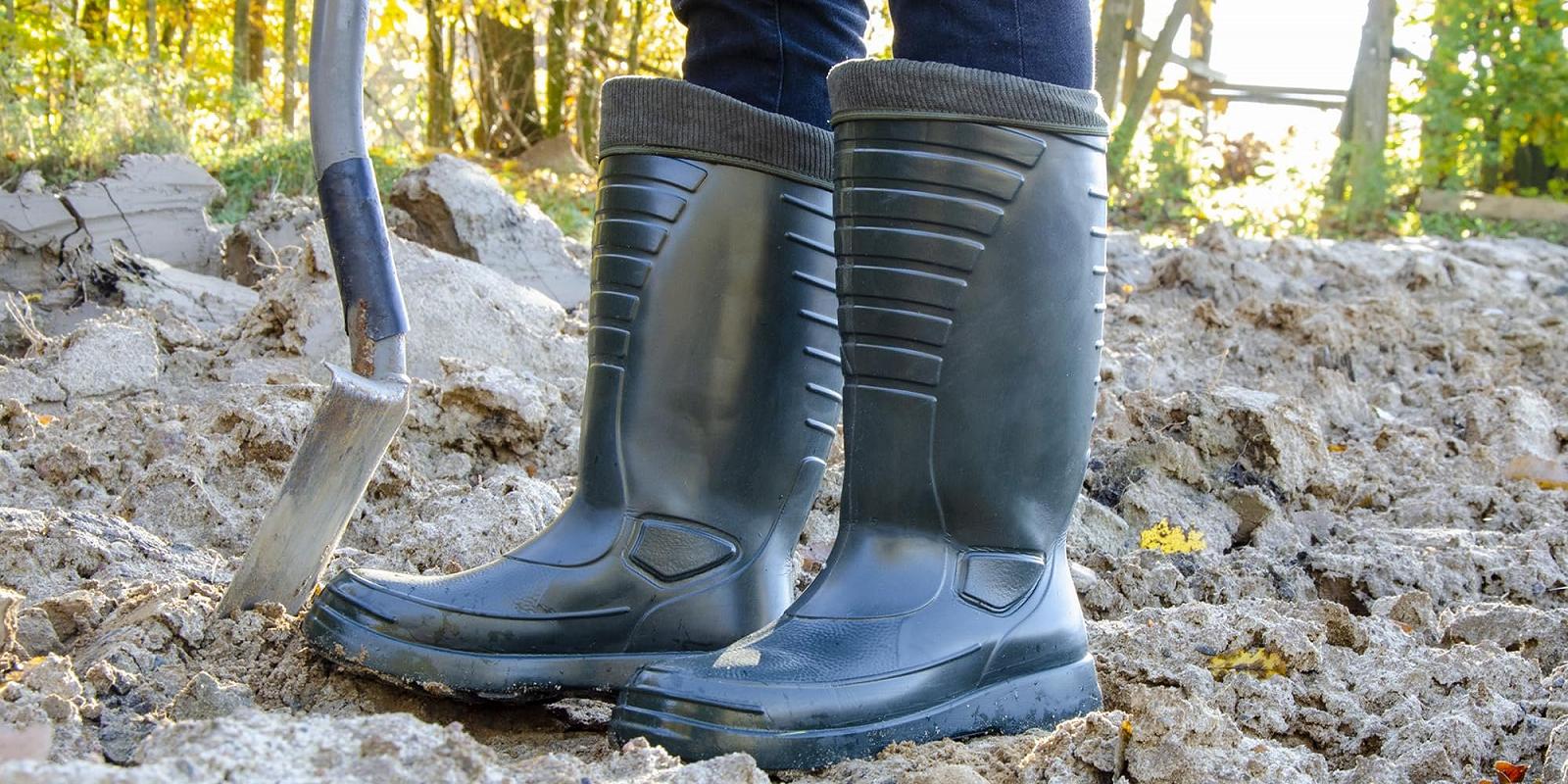 Чоловічі гумові чоботи Molti Водонепроникні високі, фото №4