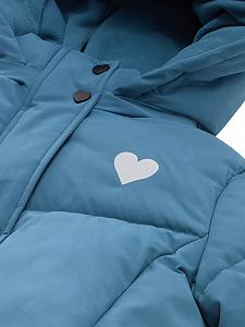 Куртка дитяча зимова TOM TAILOR Girl's Puffer з капюшоном, що знімається synthetic.ua - Фото 1