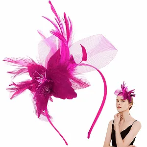 Обруч Larfraecy Винтажный обруч-шляпка - Фото 1