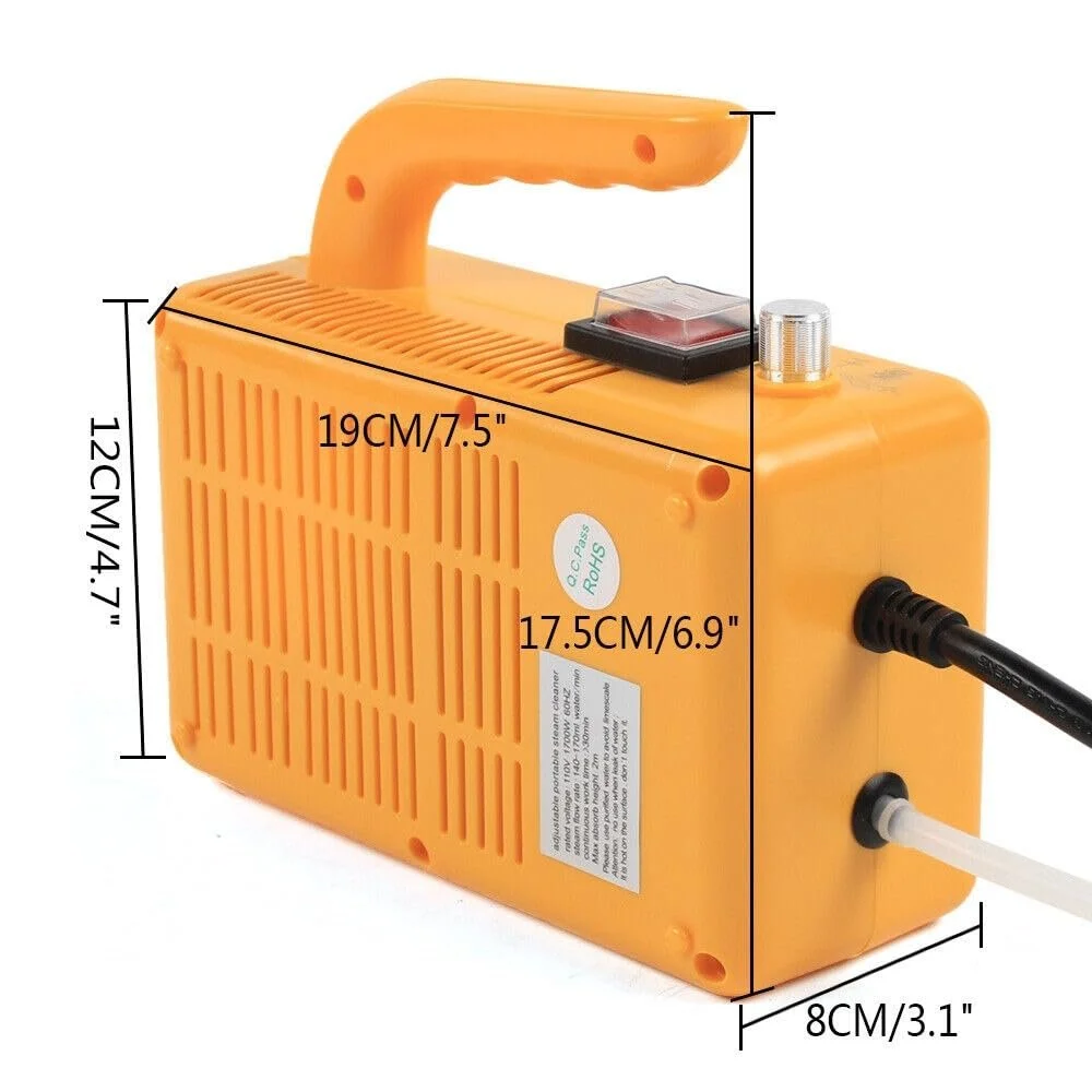 Пароочисник високого тиску 2600 Вт для автомобіля та оббивки, фото №7