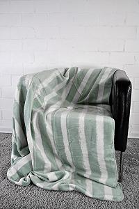 Покривало Jilda-Tex Brushstroke М'яка Покривало Розкішна Покривало Покривало Різдвяна Покривало Бавовняна Покривало (М'ятний) synthetic.ua - Фото 1