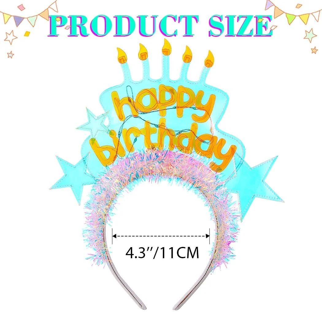 Обруч для волосся на день народження, фото №3