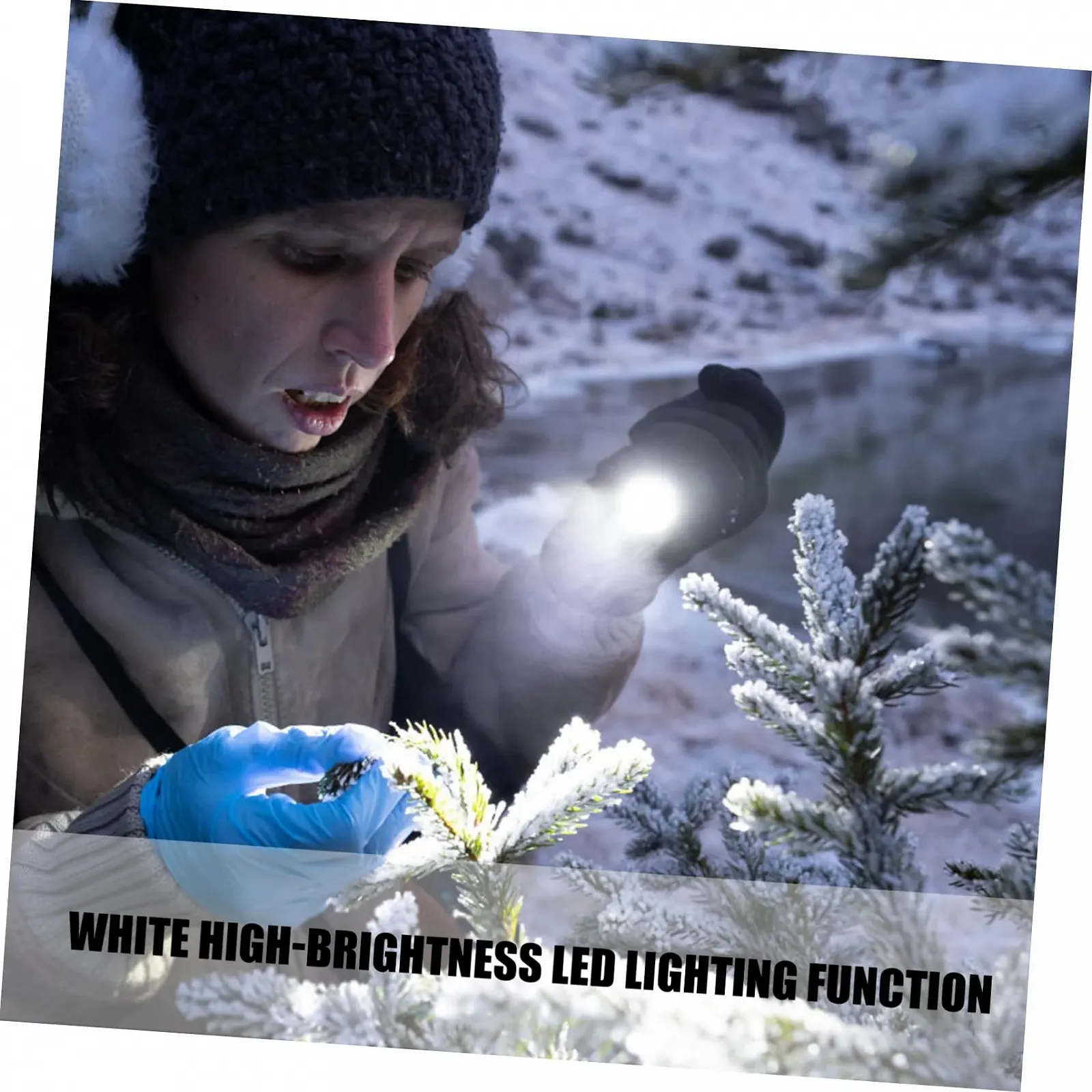 Ручний ліхтарик HEMOTON Міні ліхтарик з ручною рукояткою Сонячний для виживання для кемпінгу Піших прогулянок Домашнього використання, фото №8